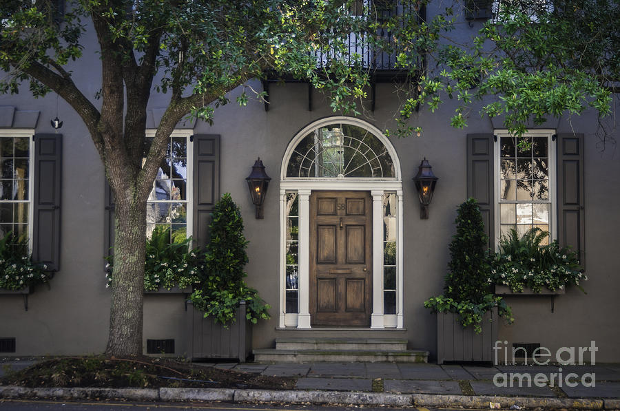 Charleston Doorway Photograph by David Waldrop