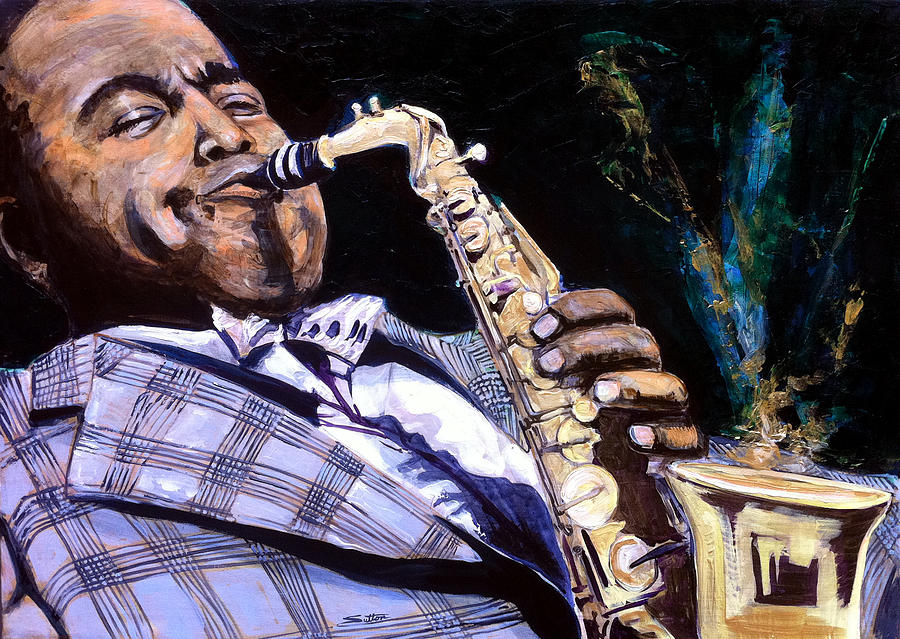 Charlie Parker Painting - Charlie Parker Fine Art Print