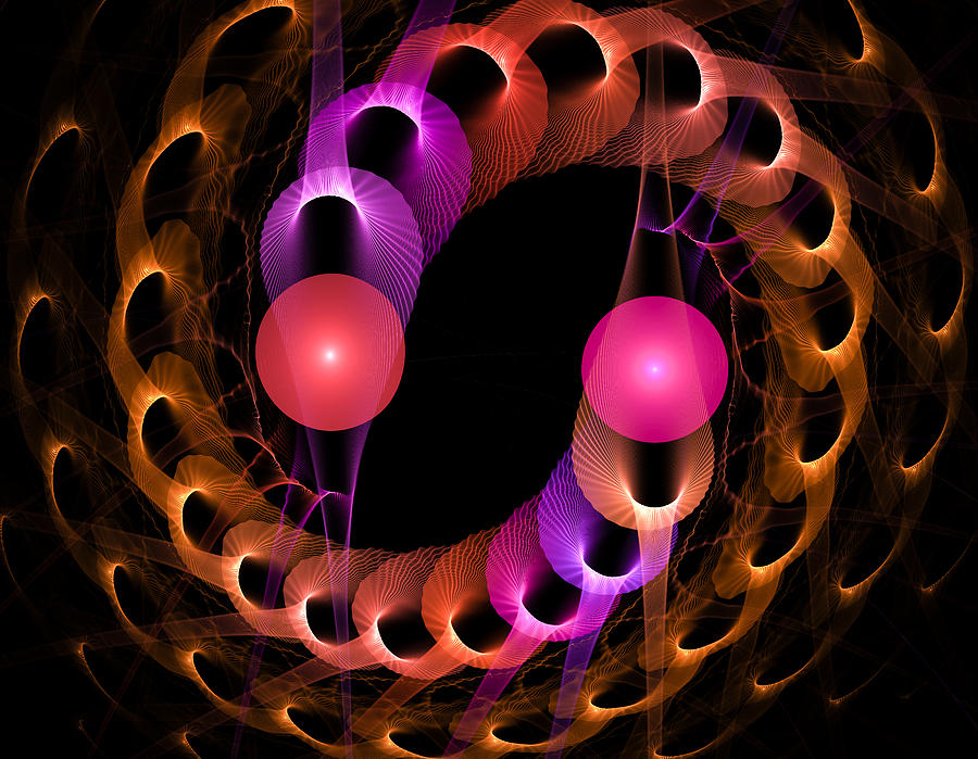 Chasing Spirals Digital Art by Carolyn Marshall