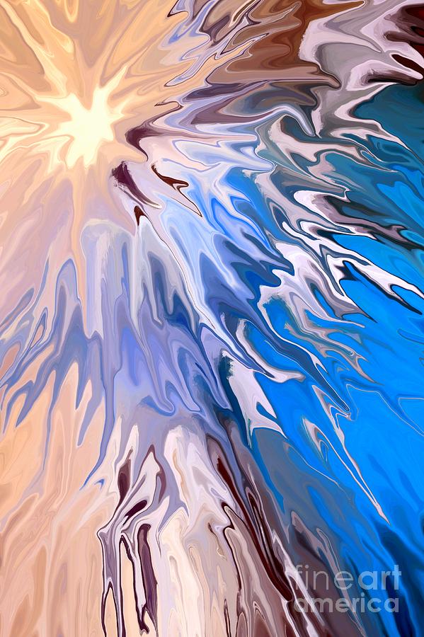 Abstract Digital Art - Chasm by Chris Butler
