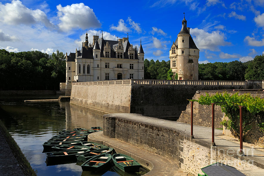 Chateau Chenonceau Loire Valley Photograph by Louise Heusinkveld
