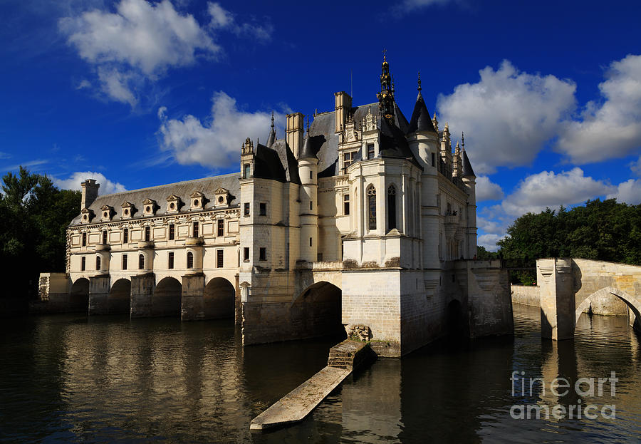 Chateau Chenonceau Photograph by Louise Heusinkveld