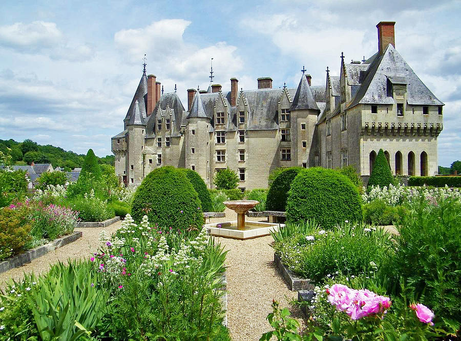Chateau-de-Langeais Garden Photograph by Joseph Hendrix
