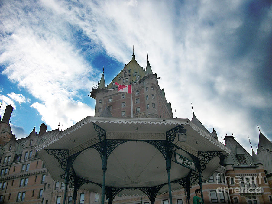 Chateau Frontenac Photograph by Mary Mikawoz