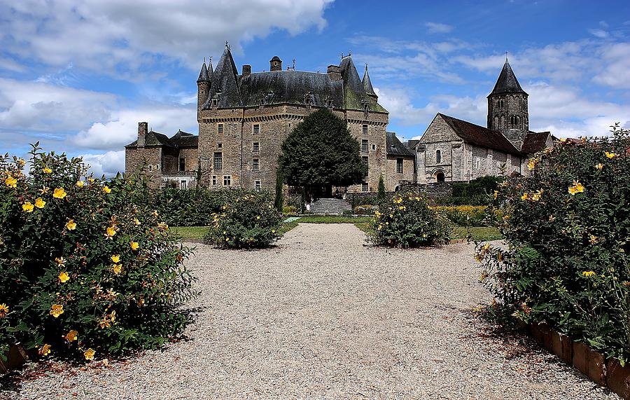Sky Photograph - Chateau by Graham Parry