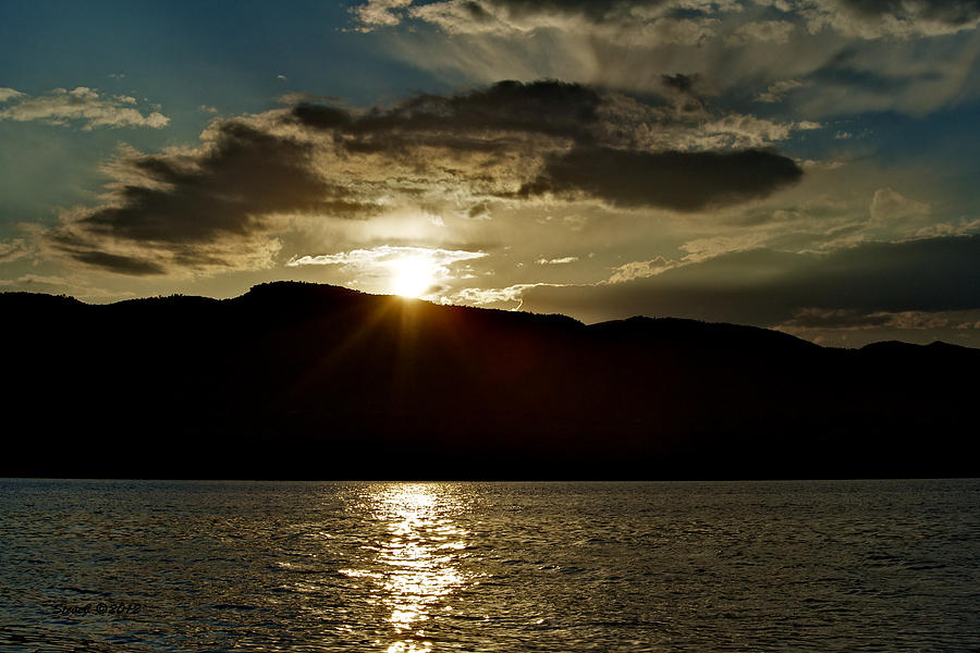 Chatfield Reservoir Sunset Photograph by Stephen Johnson