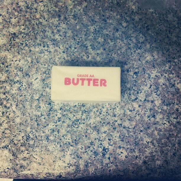 Check Out The Font On This Butter Photograph by Janel Erikson
