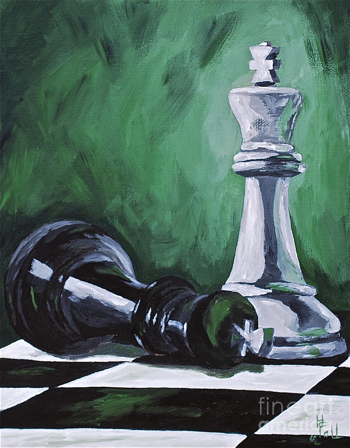 Checkmate Painting by Herschel Fall.