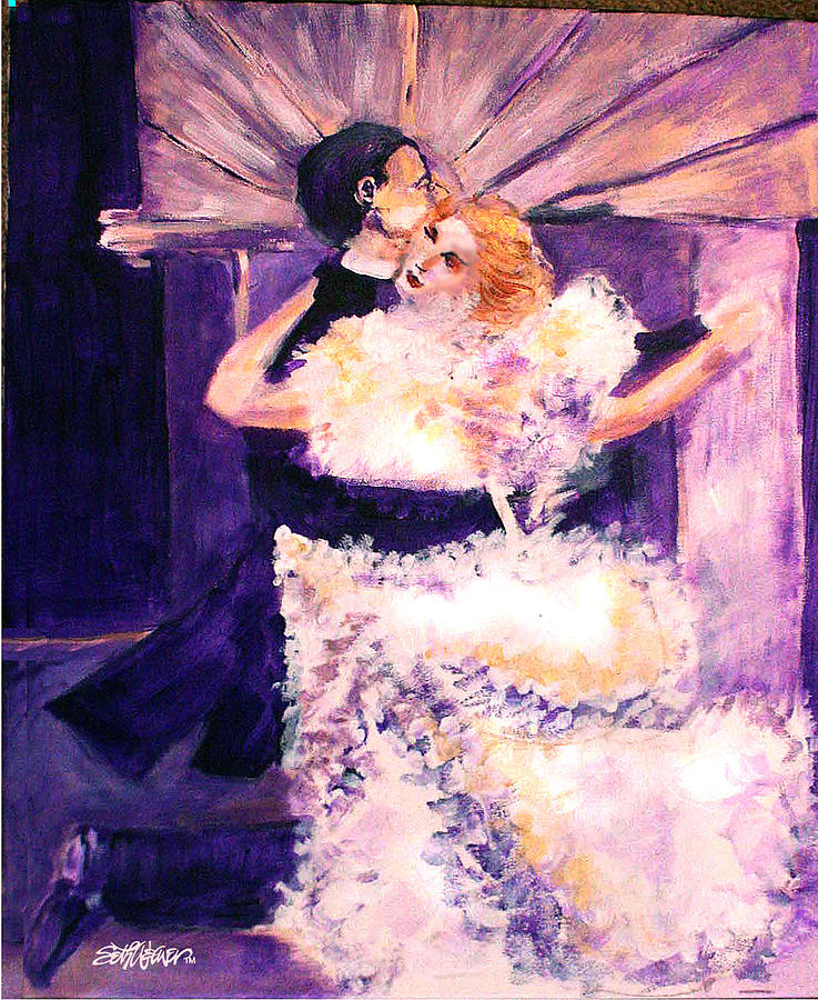 Fred Astaire Painting - Cheek to Cheek by Seth Weaver