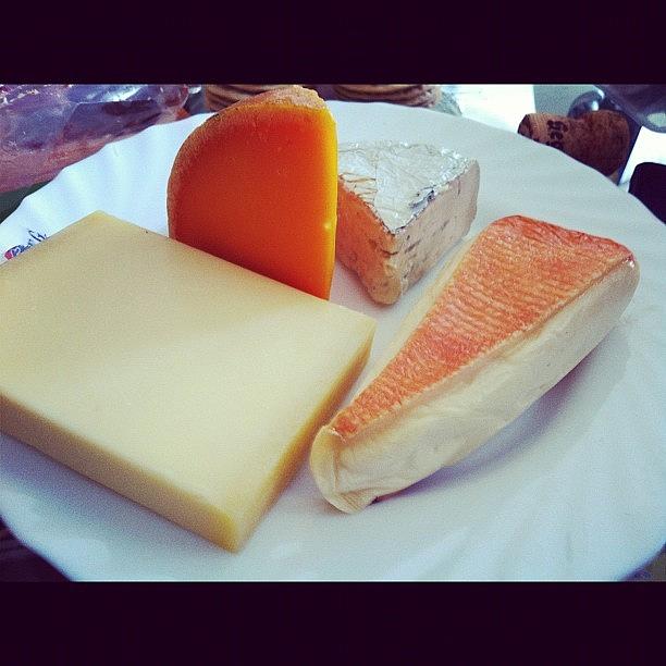 Cheese Photograph - #cheese #chaumes #mimolette #comte by TC Li