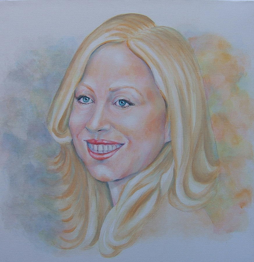 Chelsea Clinton Painting - Chelsea Clinton by Nasko Dimov
