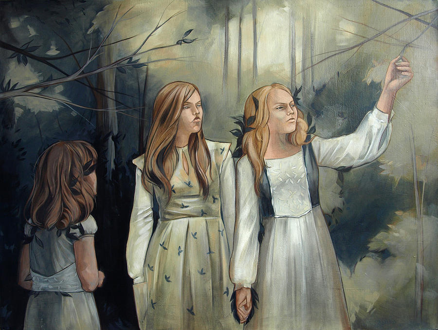 Cherished Sisterhod Painting by Jacqueline Hudson