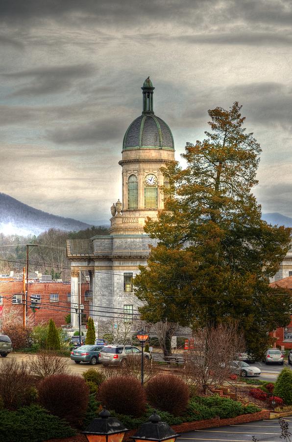 Cherokee County North Carolina Courthouse Photograph by Greg and Chrystal Mimbs