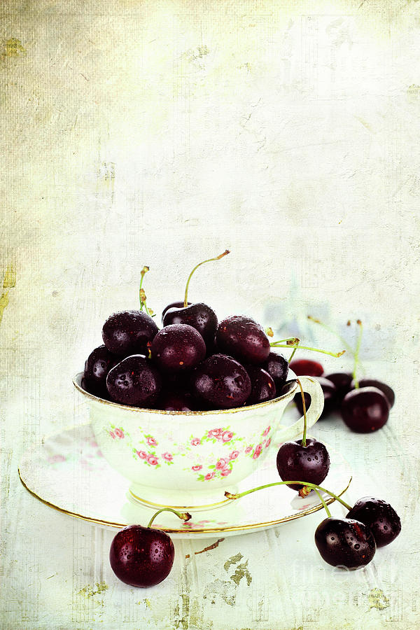 Cherries Photograph by Stephanie Frey