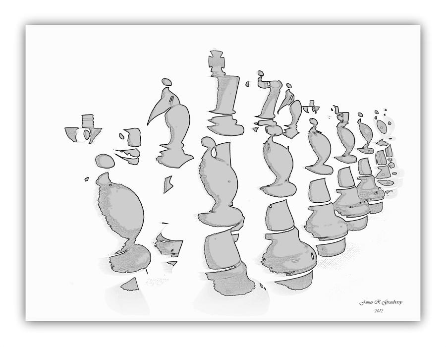 Chess I Digital Art by James Granberry
