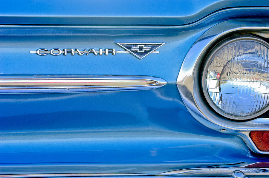 Chevrolet Corvair Emblem Photograph by Jill Reger