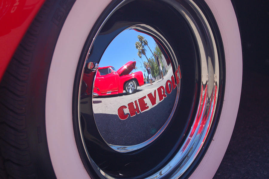 Chevrolet Hubcap Photograph by Gabe Arroyo