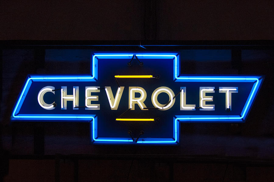 chevrolet neon lights