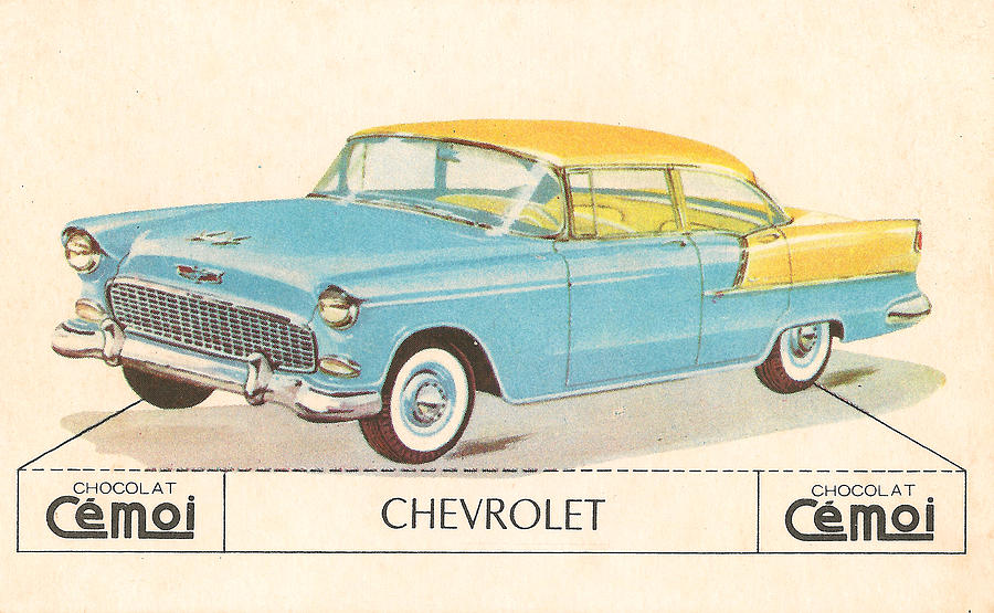 Vintage Digital Art - Chevrolet by Georgia Clare