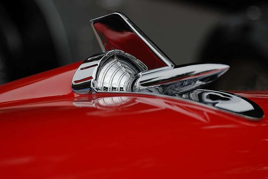 Chevy hood ornament Photograph by David Campione