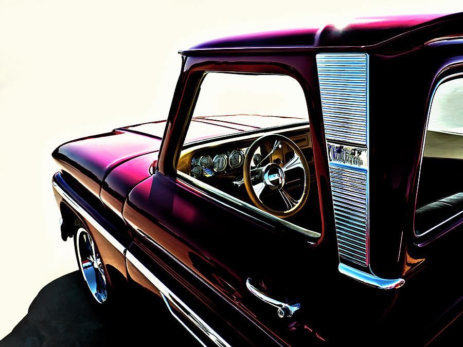 Vintage Digital Art - Chevy Pickup by Douglas Pittman