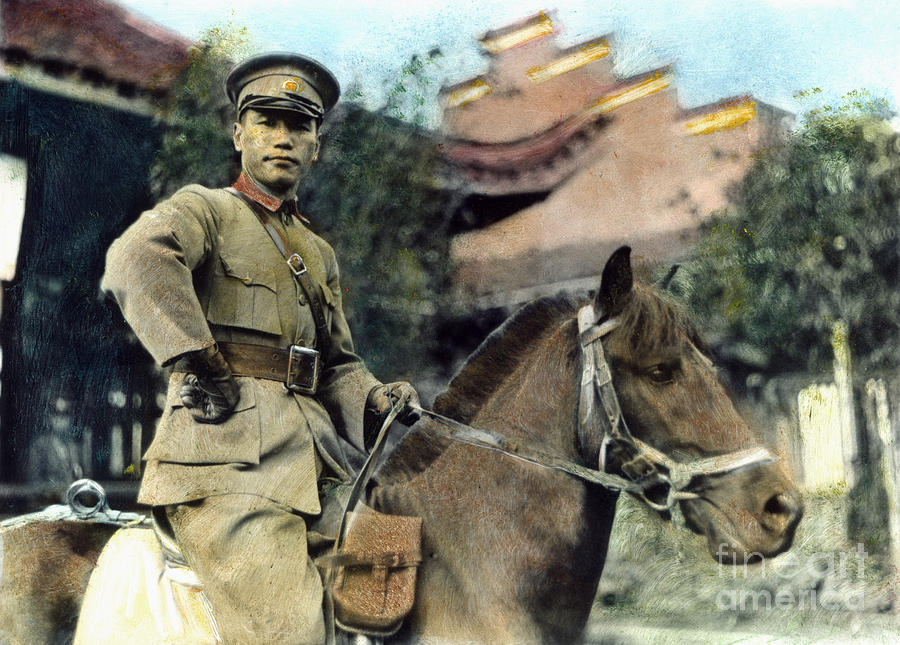 Chiang Kai-shek (1887-1975) Photograph by Granger