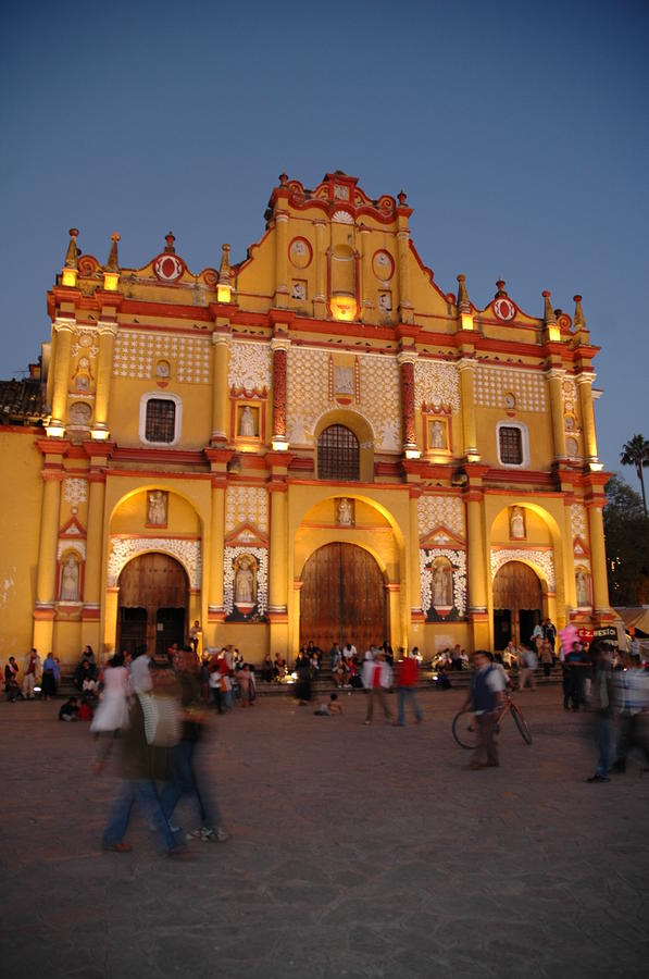 Mexico Photograph - Chiapas Cathedral by Kusumba Gallery