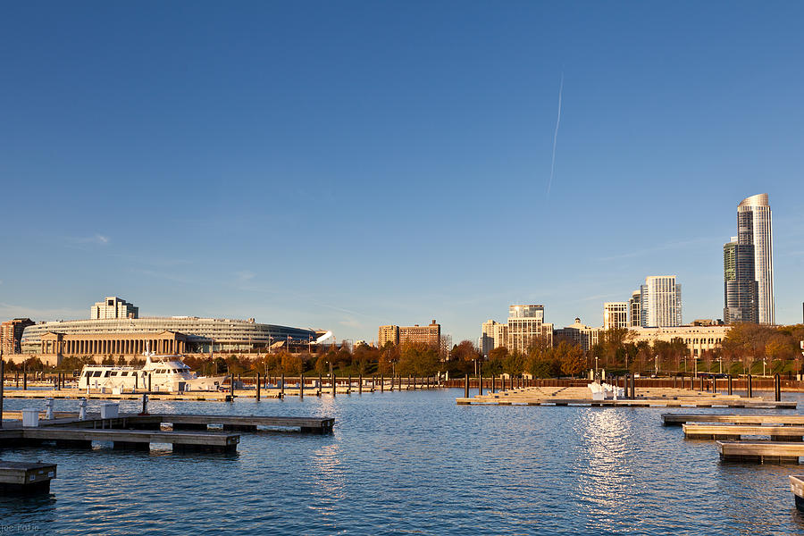 Chicago Bears Home Photograph by Joe Ratio - Fine Art America