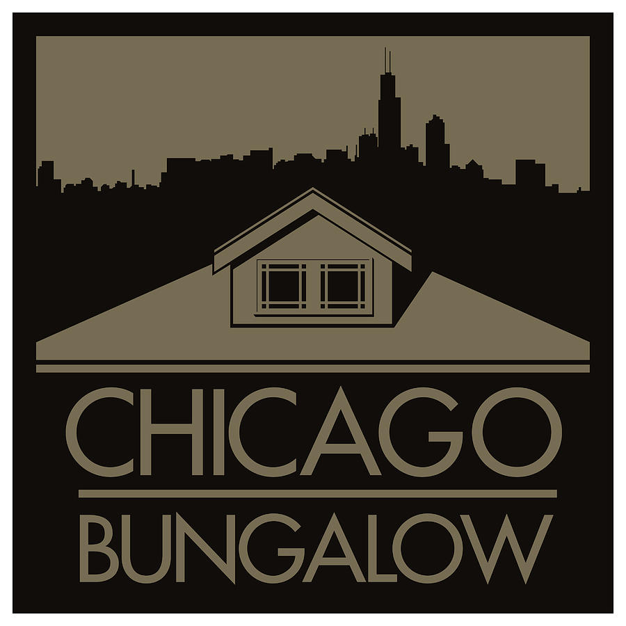 Chicago Bungalow Digital Art by Geoff Strehlow