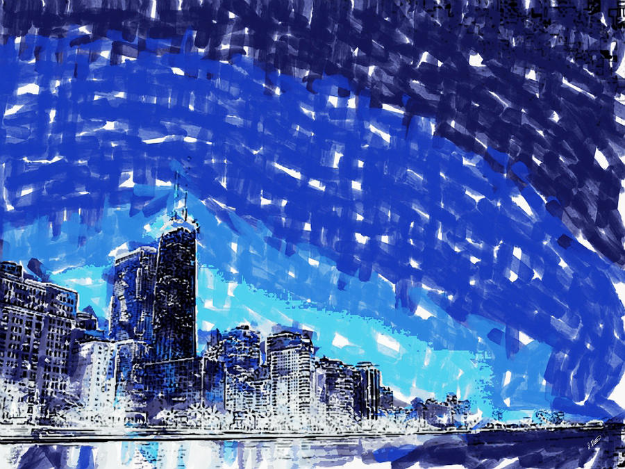 Chicago Painting by Dean Wittle