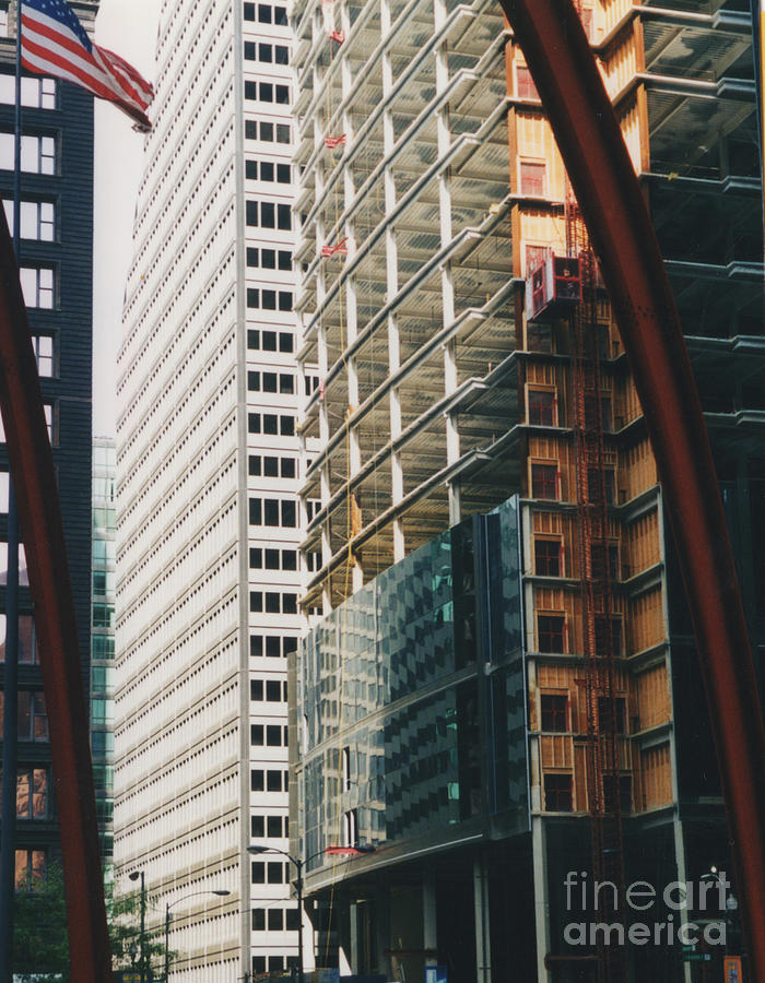 Chicago Geometry Photograph by First Star Art