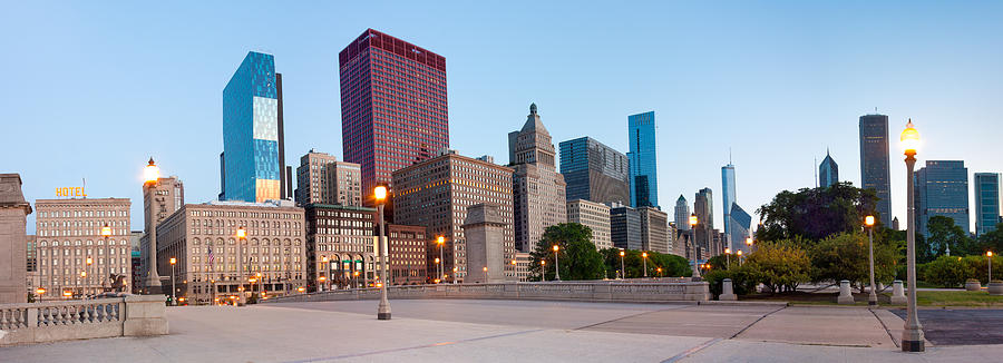 Chicago Lake Front Photograph by Semmick Photo