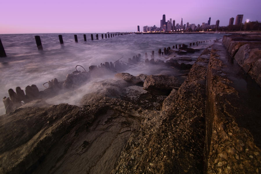 Chicago Lakefront and Skyline Photograph by Sven Brogren