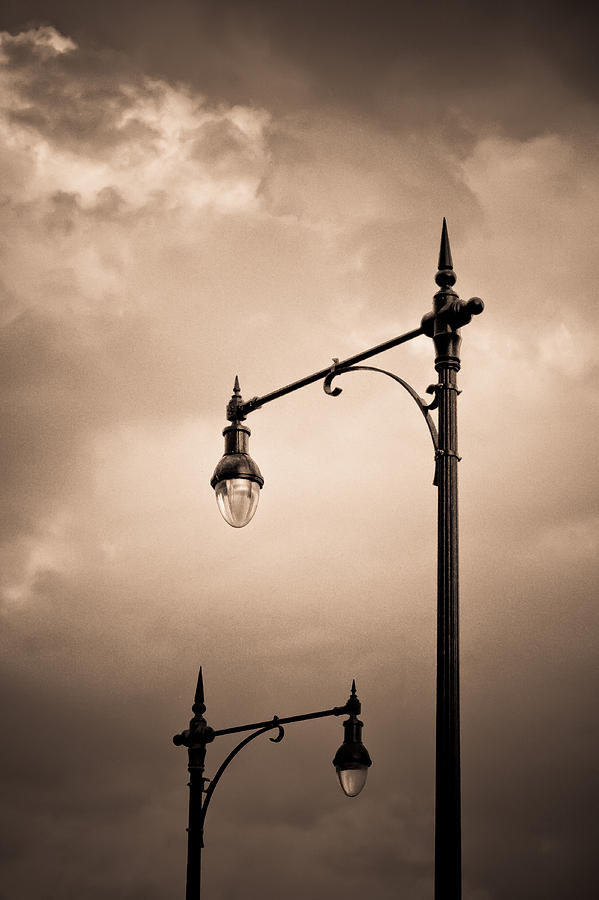 Chicago Lamp Posts Photograph by Anthony Doudt