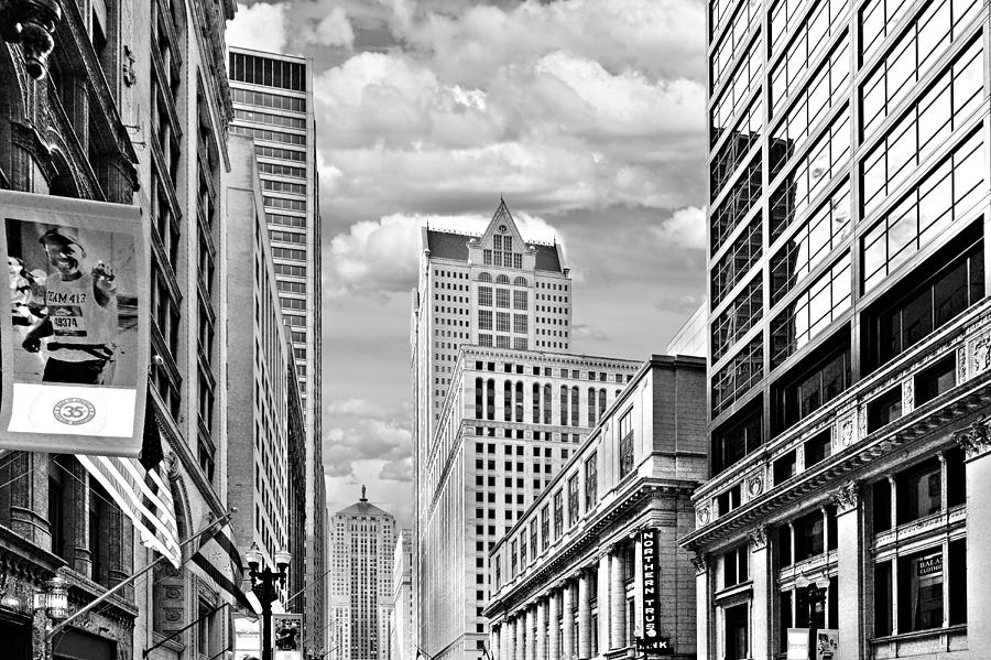 Chicago Photograph - Chicago LaSalle Street by Alexandra Till