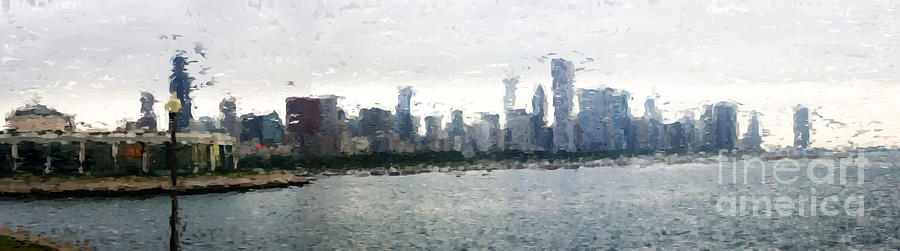 Chicago Panorama Photograph by David Bearden