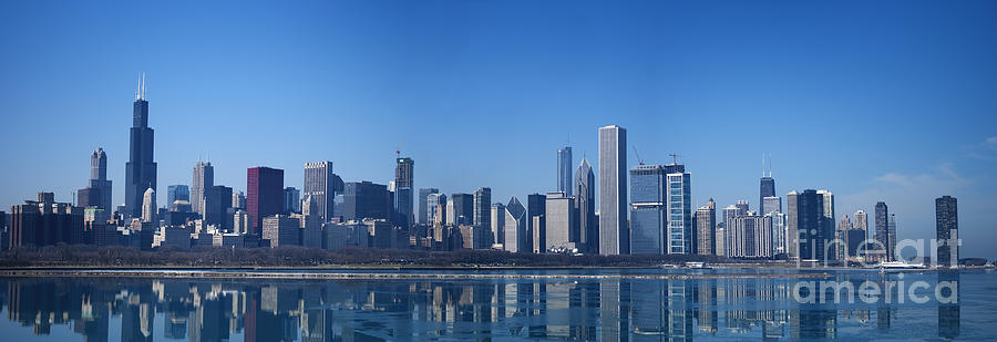 Chicago Panorama  Photograph by Dejan Jovanovic