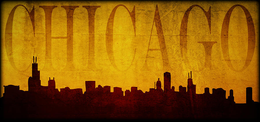 Chicago Digital Art by Ricky Barnard