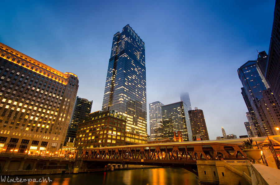 Chicago River Photograph by Raf Winterpacht
