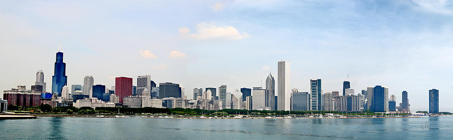 Chicago Skyline Photograph by Marie Morrisroe