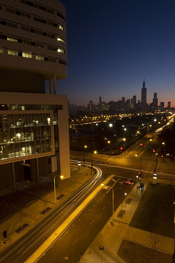 Chicago skyline view Photograph by Sven Brogren