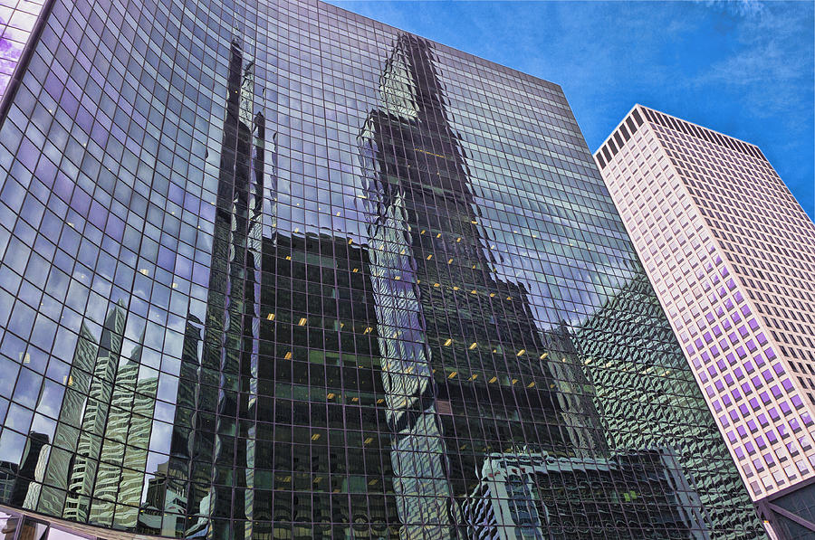 Chicago Skyscrapers and Reflections Photograph by Betty Eich