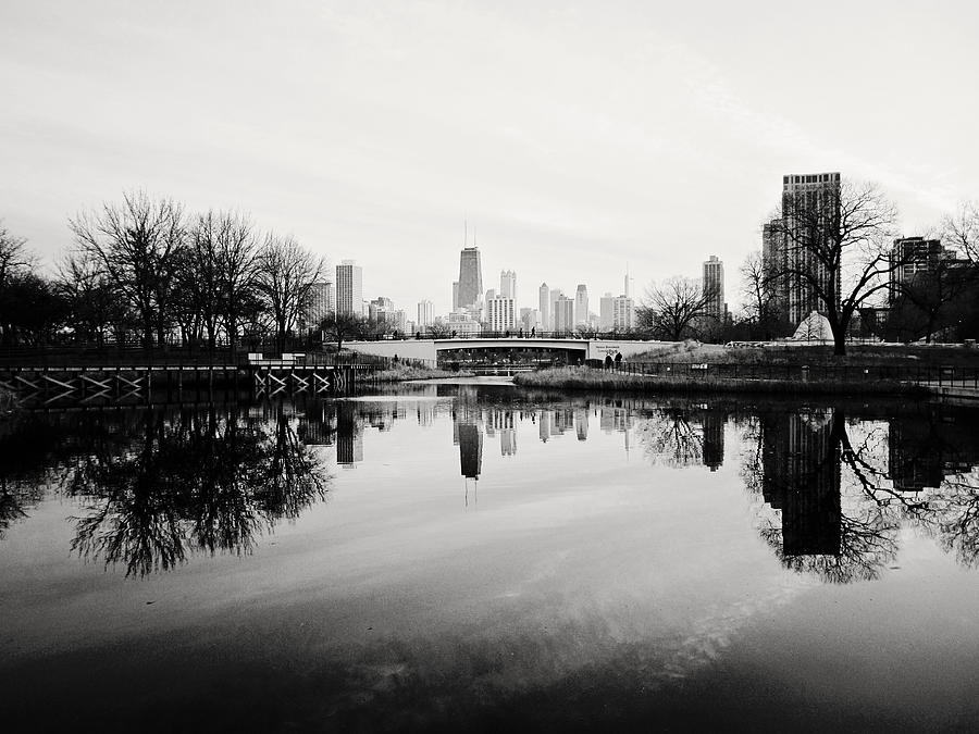 Chicagos North Pond Photograph by Laura Kinker