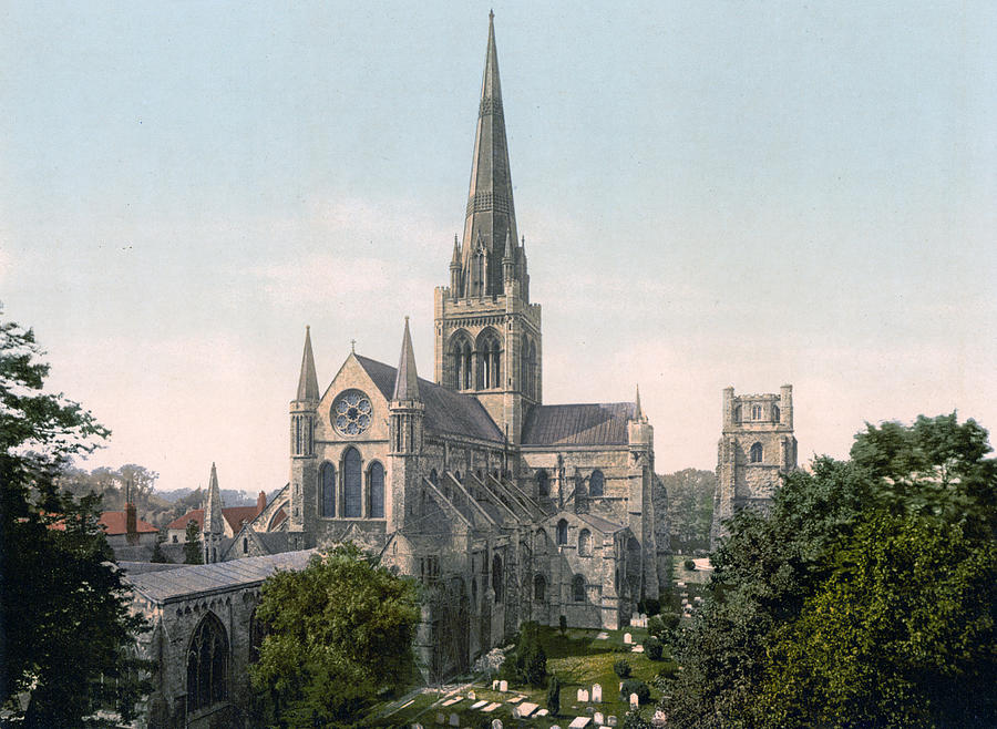 Chichester Cathedral - England Photograph by International  Images