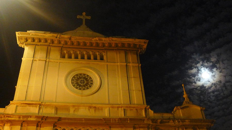Chiese in moonlight Photograph by Nora Boghossian