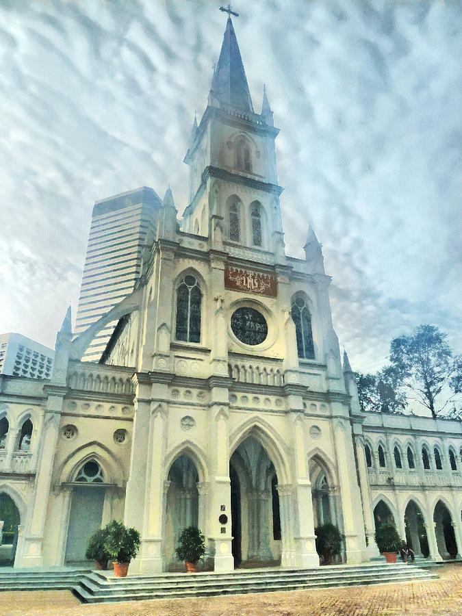 Chijmes Bar And Restaurant In Singapore Photograph
