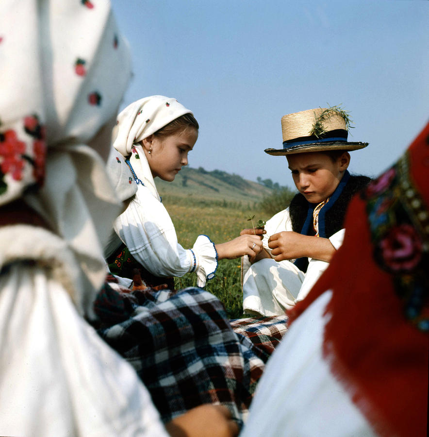 Children in Sapanta Romania Photograph by Emanuel Tanjala