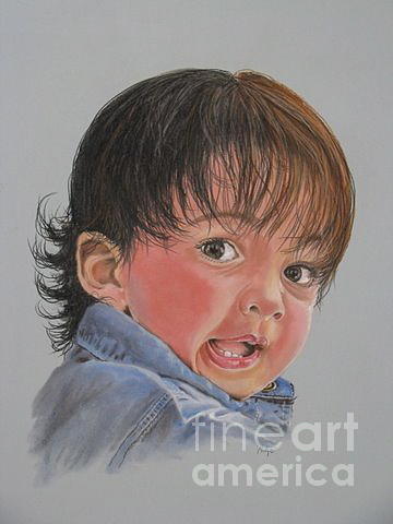 Children Portraits Pastel by Turea Grice