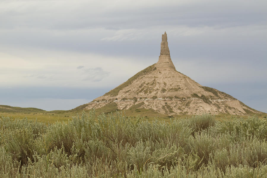 Chimney Rock NE 8 Photograph by John Brueske - Fine Art America