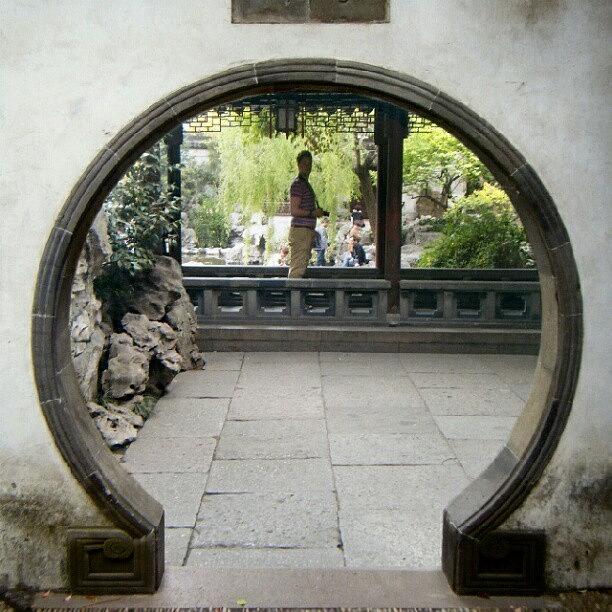 Oldtown Photograph - #china #oldtown #watergarden by Kevin Zoller